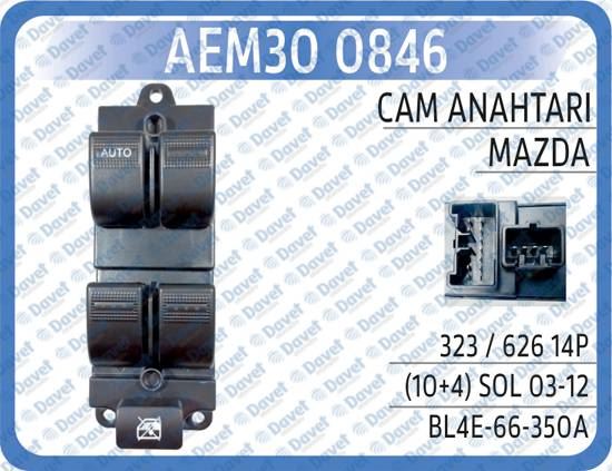 VRX.AN1594 Mazda 3 Dortcam Acm Kpm Anah 16pin